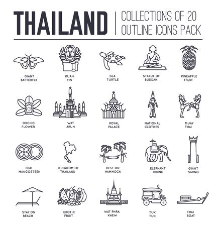 Set of cultural symbols and attractions of Spain icons.のイラスト素材