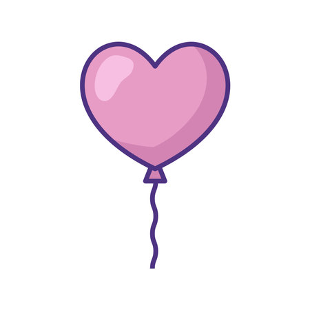 balloon icon vector design template in white backgroundのイラスト素材