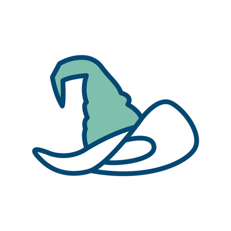 halloween hat icon vector design templateのイラスト素材