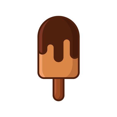 ice cream icon vector design template in white backgroundのイラスト素材