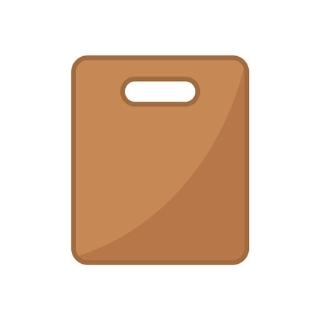 cutting board icon vector design template in white backgroundのイラスト素材