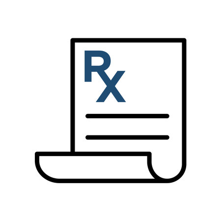 rx icon vector design template in white backgroundのイラスト素材