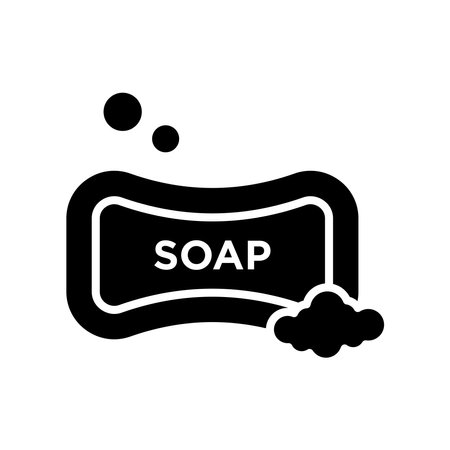 soap icon vector design template in white backgroundのイラスト素材