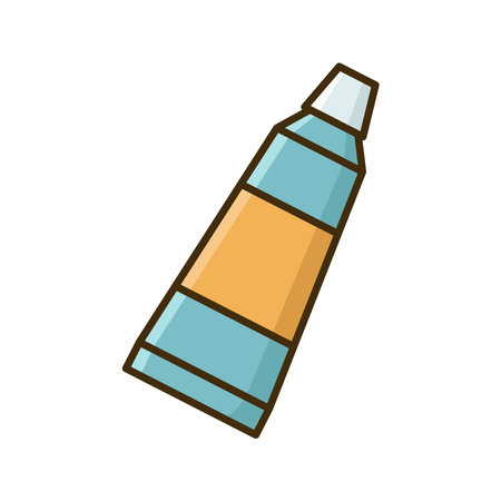 tooth paste icon vector design template in white backgroundのイラスト素材