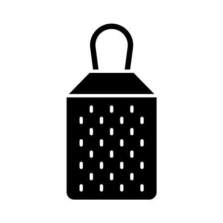 grater icon vector design template in white backgroundのイラスト素材