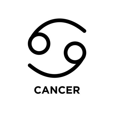 zodiac icon vector design template in white backgroundのイラスト素材