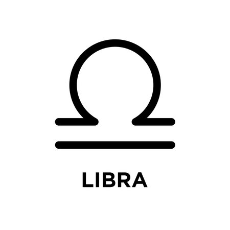 zodiac icon vector design template in white backgroundのイラスト素材