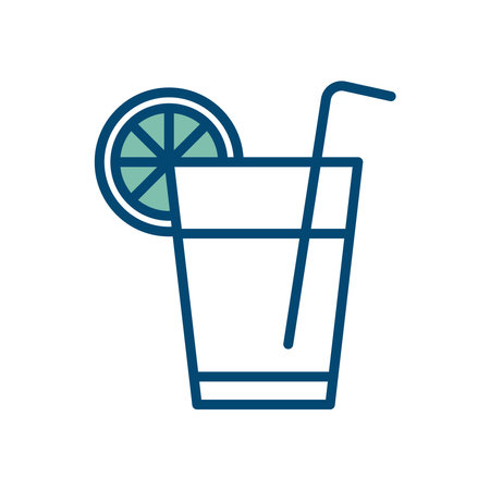 drink icon vector design template in white backgroundのイラスト素材