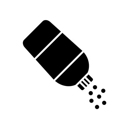 baby powder icon vector design template in white backgroundのイラスト素材