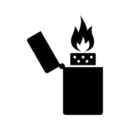 lighter icon vector design template in white backgroundのイラスト素材