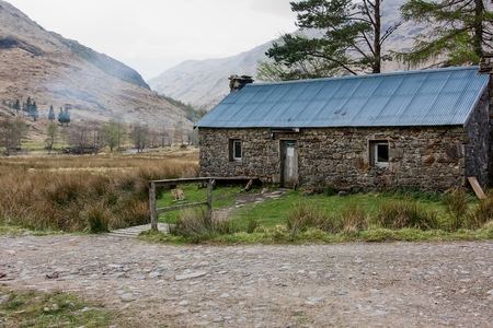 Old Stone Cottage - Bothieの写真素材