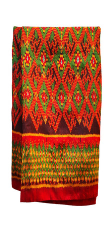 Thai traditional fabric cloth 02 fullの写真素材