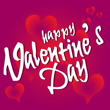 vector image happy valentine's dayのイラスト素材