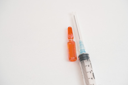 various drugs on the tableの写真素材
