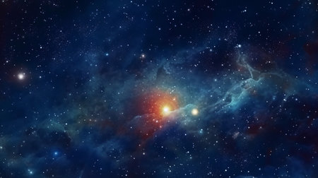 Deep Space Star Field backgroundの素材