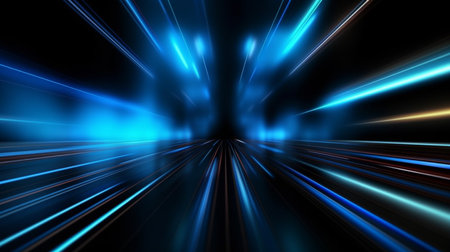 Tech background image Simple style Black and blueの素材