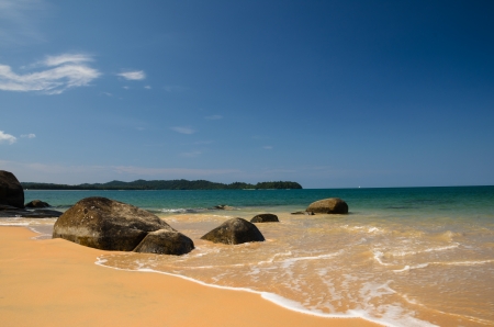 beach and tropical seaの写真素材