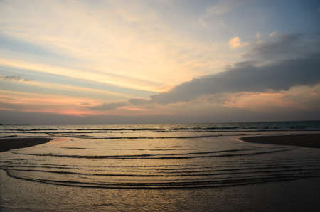 sunset sky, thailandの写真素材