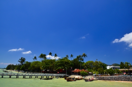 Fishing boats at the beachのeditorial素材