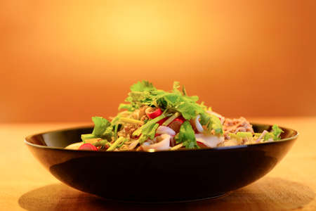 vermicelli salad,Thailand food noodle saladの写真素材