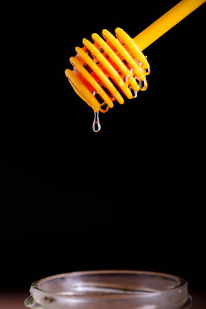 honey and lemon and vitamin c capsulesの写真素材