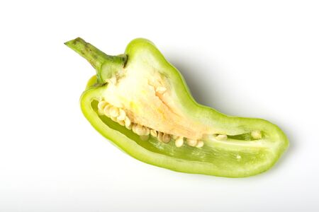 
Hot Pepper on white backgroundの写真素材