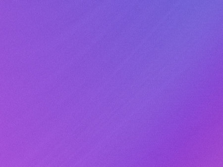 this image features a vibrant purple and blue gradient background with a noticeable grainy texture...