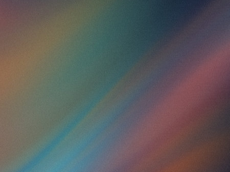 a colorful abstract background with a textured surface featuring a diagonal gradient of blue, green,...