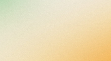 This image features a gradient background that transitions from green to orange, giving a warm and...
