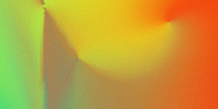 This image showcases a smooth gradient transitioning from a vibrant green on the left side to a...