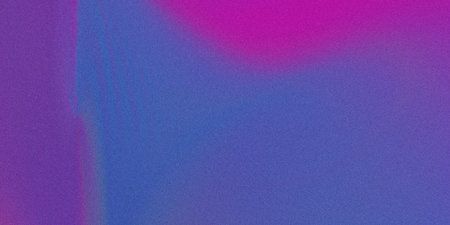 This image showcases a seamless gradient transition between deep purple and rich blue hues. The...