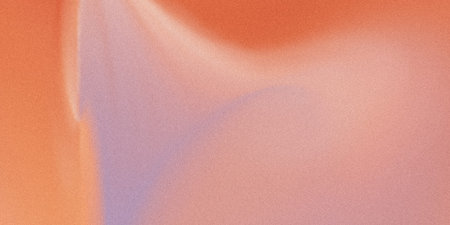This image showcases a smooth gradient transition between warm and cool pastel tones. The top left...