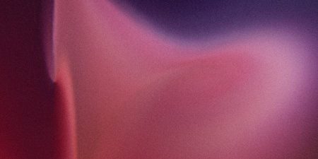 This image showcases a smooth gradient transition between deep maroon and soft purple hues. The...