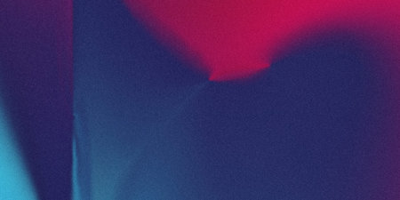 The image showcases an abstract blend of dark tones with a prominent gradient transitioning from deep blue to black. A striking red shape, faintly outlined, is partially visible in the upper section, adding a dramatic contrast to the otherwise muted and shadowy background. The overall effect creates a sense of depth and intrigue, evoking feelings of mystery and intensity.の写真素材