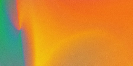 This image showcases a smooth gradient transitioning from a vibrant green on the left side to a rich...