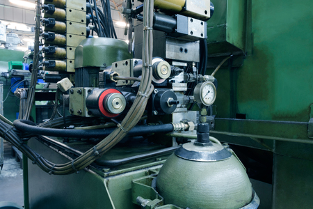 Hydraulic system control hight pressure oil の写真素材
