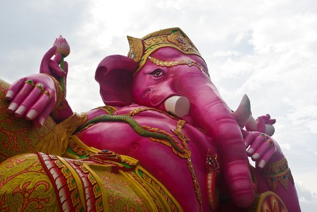 the God of wisdom and difficultyの写真素材