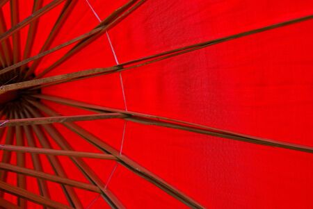 paper umbrellaの写真素材