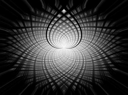 black and white twirl backgroundの写真素材