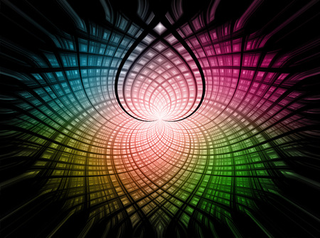 Colorful twirl backgroundの写真素材