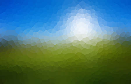 blue and green blur backgroundの写真素材