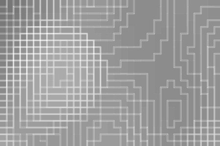 abstract grey light and square backgroundの写真素材