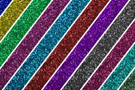 colorful glitter background texture defocused sparkling lightsの写真素材