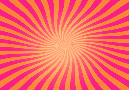 pink and orange abstract spiral, swirl, twirl, starburst backgroundの写真素材