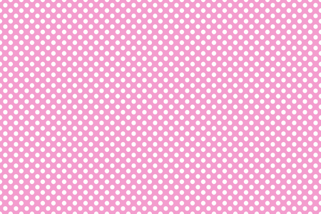Small pink white polka dot backgroundの写真素材