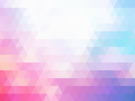 Abstract colorful pastel tone mosaic background