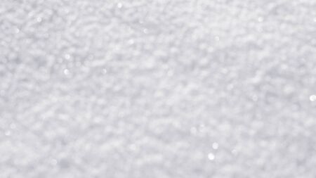 White Glitter bokeh from snow texture backgroundの写真素材