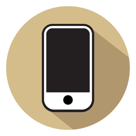 Smartphone icon vector illustratorのイラスト素材