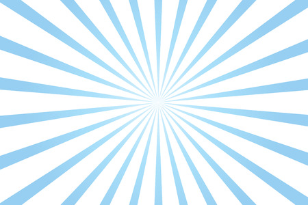 blue and white radial starburst background illustrationのイラスト素材