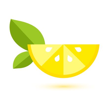 Lemon vector iconのイラスト素材